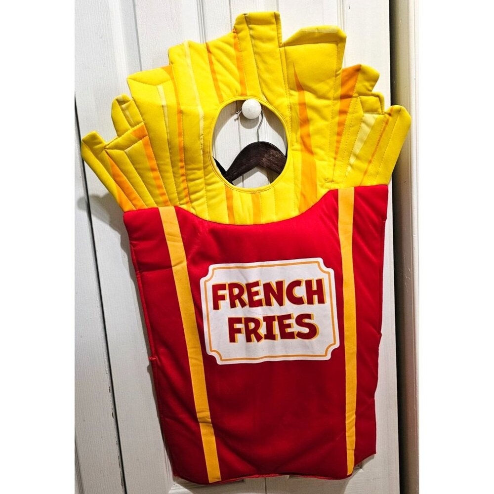 Amscan Kids French Fries Costume - Red and Yellow